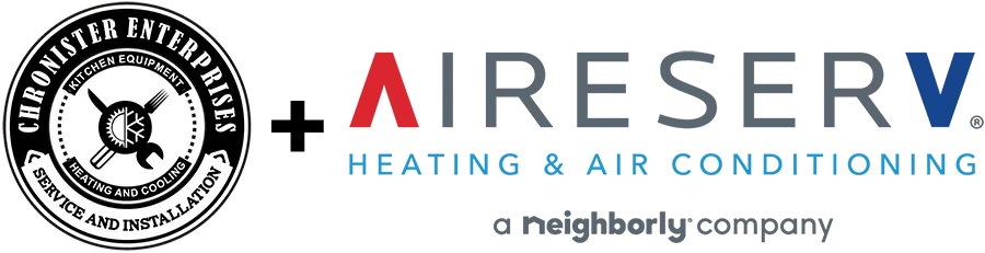 Chronister enterprises and Aire Serv logos